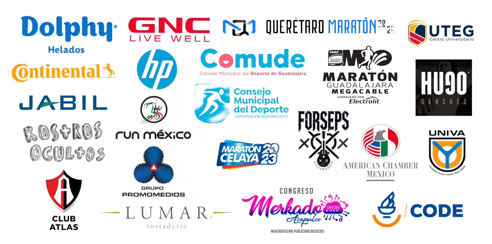 Logos de clientes con los que hemos trabajado